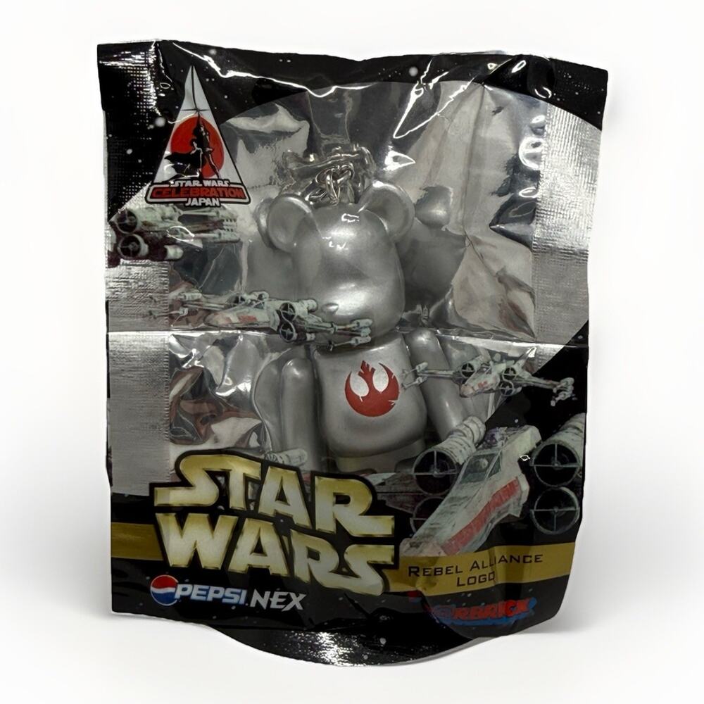 Star Wars Rebel Alliance Logo Be@rbrick Pepsi NEX 2008 Celebration Japan Sealed